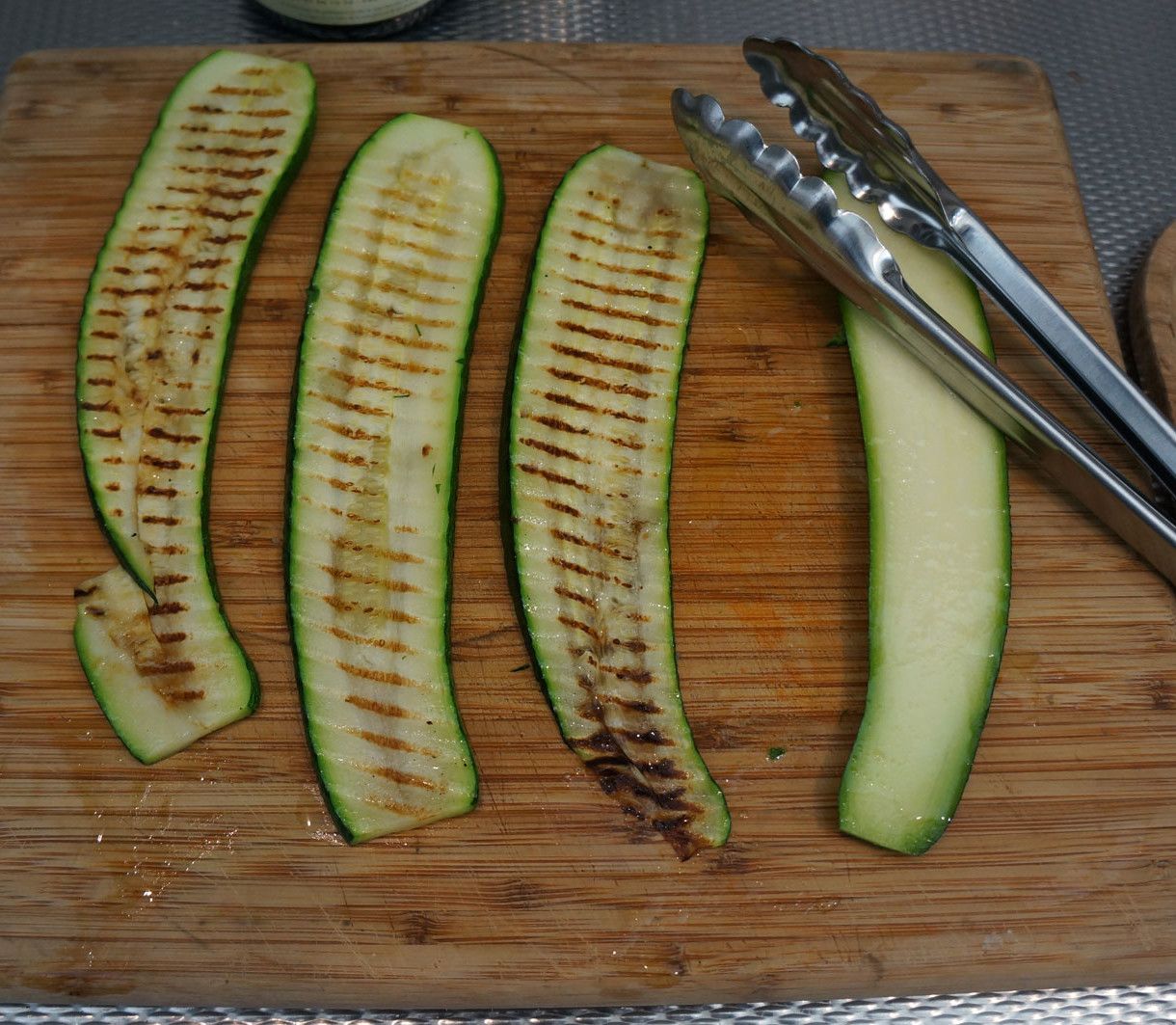 gegrilde courgette