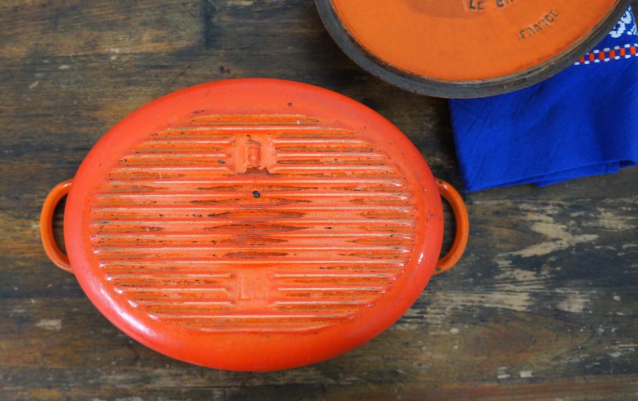 Oranje ovale Le Creuset pan - Image 3